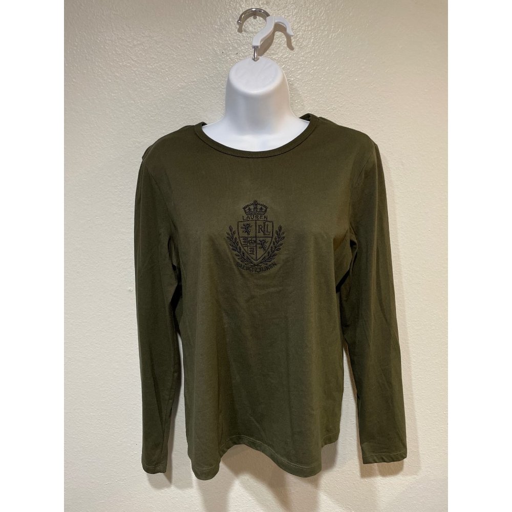 Ralph Lauren Active M Big Logo Long Sleeve Shirt